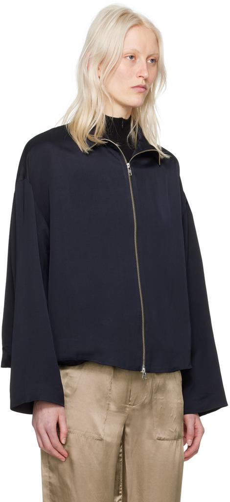 6397 Navy Liquid Jacket