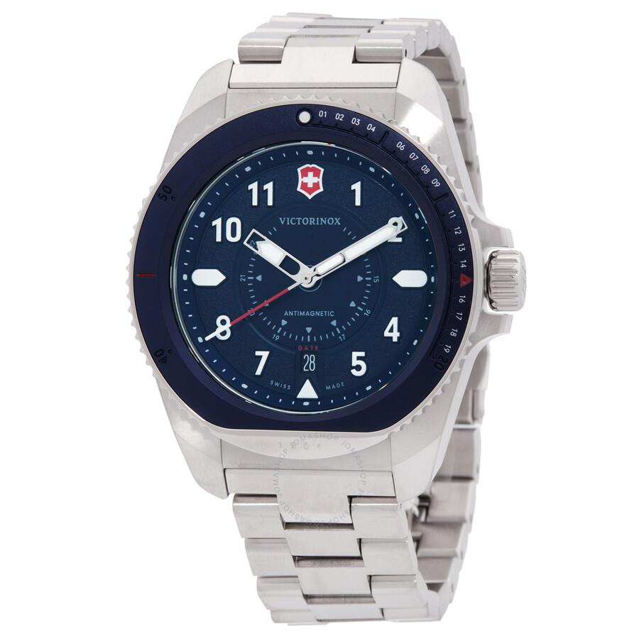 UX super ５ Victorinox Victorinox Maverick Quartz Blue Dial Men's Watch