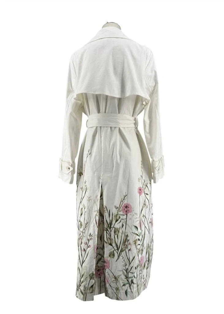 En Saison En Saison - Floral Trench Coat 2