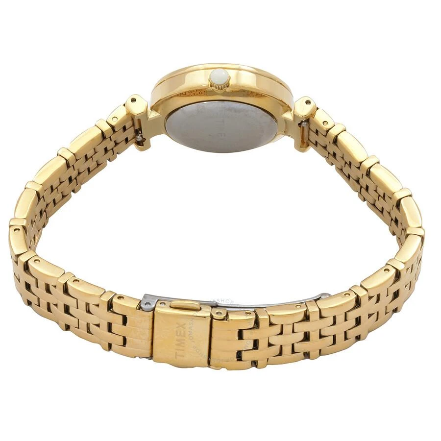 Timex Parisienne Quartz Crystal Mother of Pearl Dial Ladies Watch TW2T78900 3