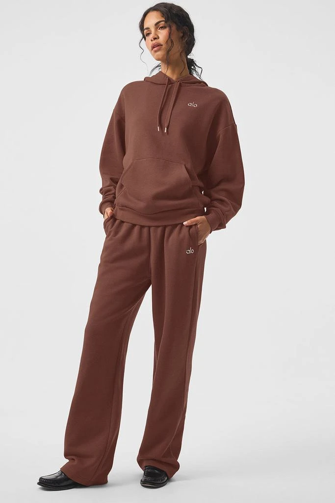 Alo Accolade Hoodie - Chestnut 5