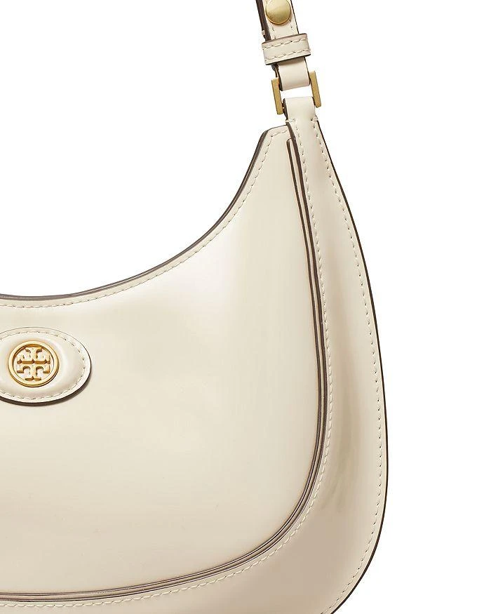 Tory Burch Robinson Spazzolato Leather Convertible Crescent Bag 6