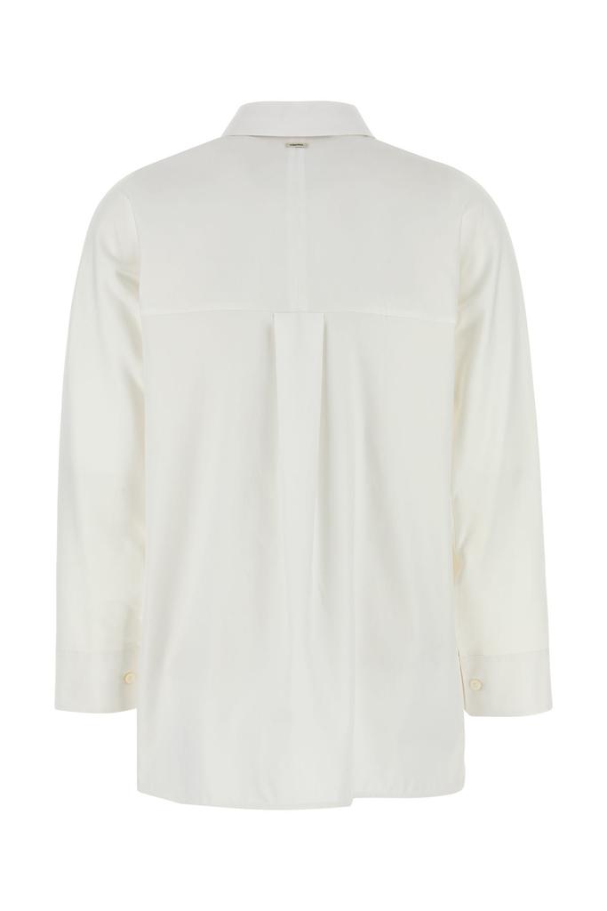 Max Mara White cotton Conero shirt