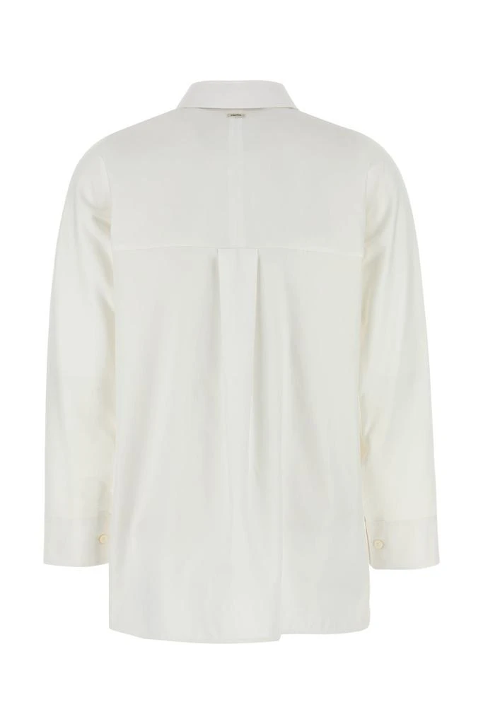 Max Mara White cotton Conero shirt 1