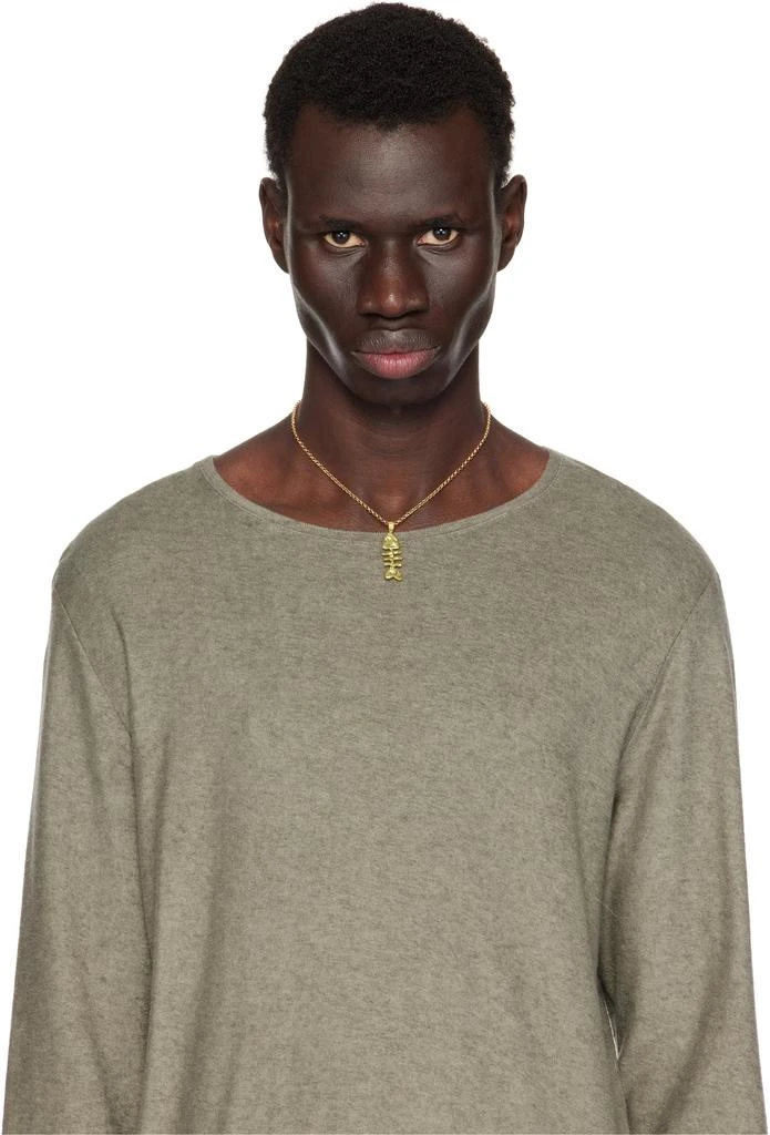 Alighieri Gold 'The Silhouette of Summer' Necklace 2