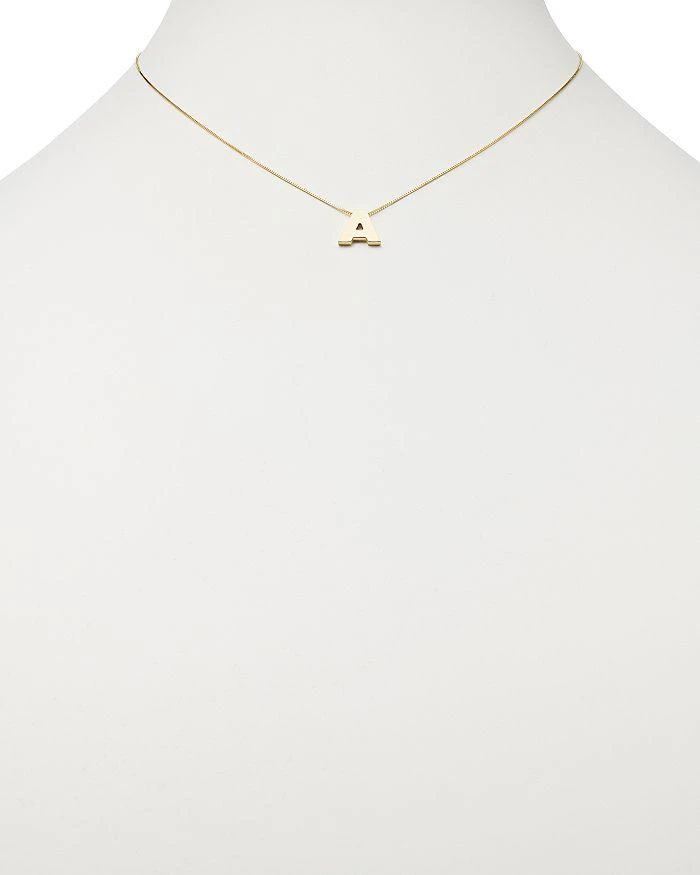 Bloomingdale's Initial Pendant Necklace in 14K Yellow Gold, 16" 3