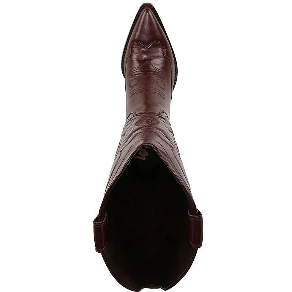 Sam Edelman James Womens Leather Pointed Toe Cowboy, Western Boots 2
