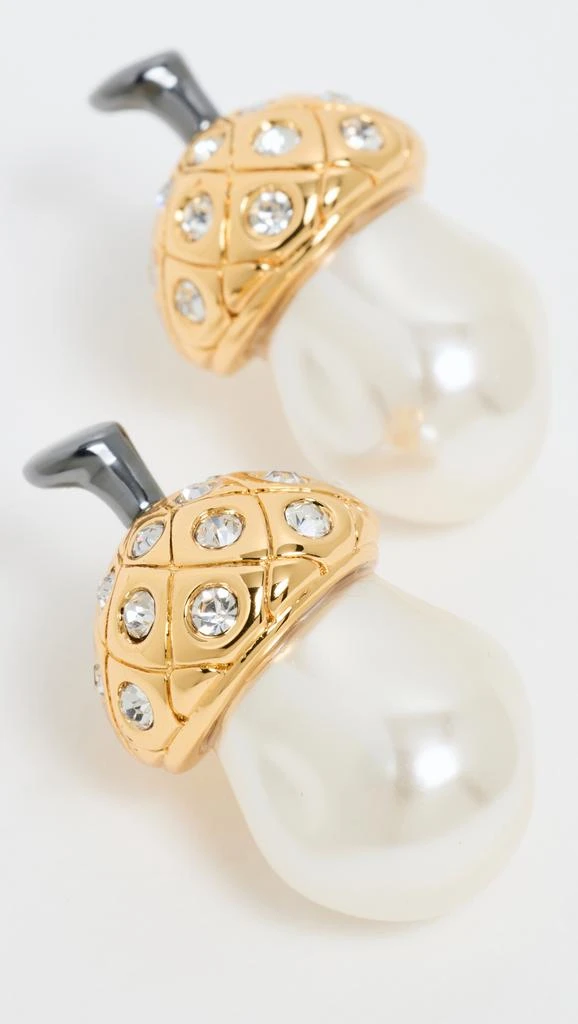 Lele Sadoughi Acorn Button Earrings 3