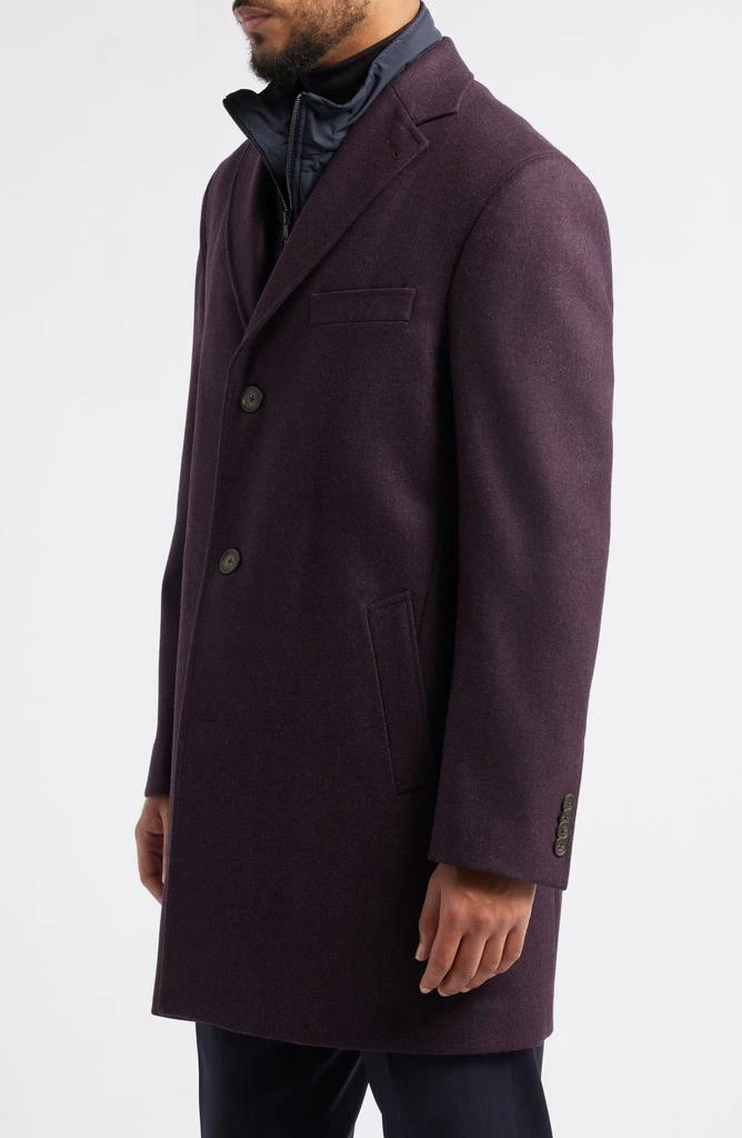 Jack Victor Delroy Wool Topcoat with Removable Bib 4
