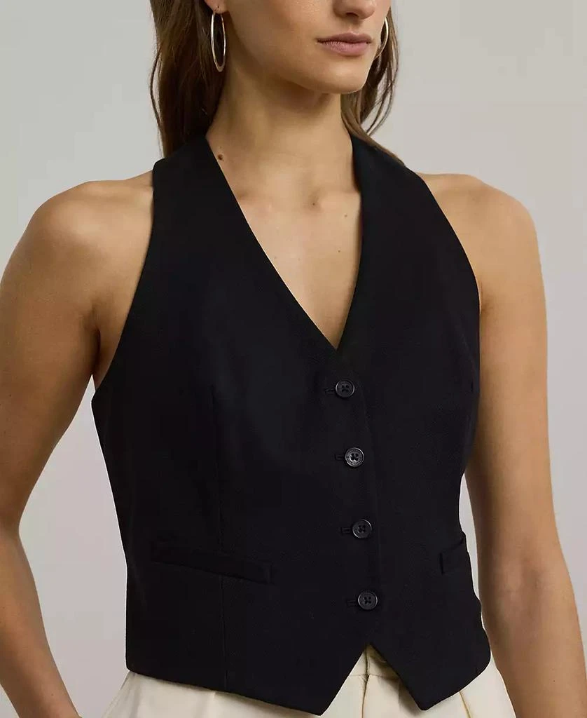 Ralph Lauren Petite Cotton-Blend Vest 3