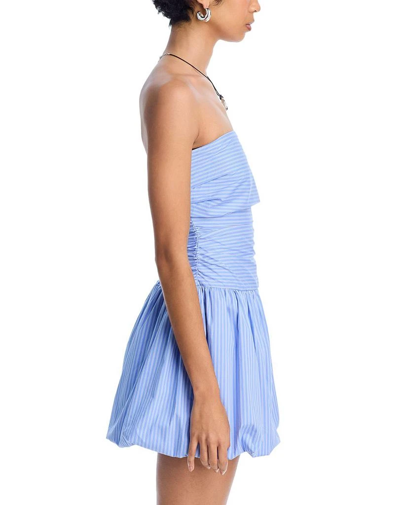 Steve Madden Gigi Bubble Hem Poplin Mini Dress 5