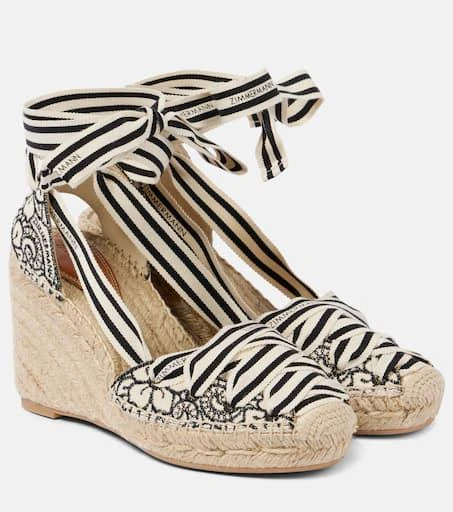 Zimmermann Sol 95 wedge espadrilles 1