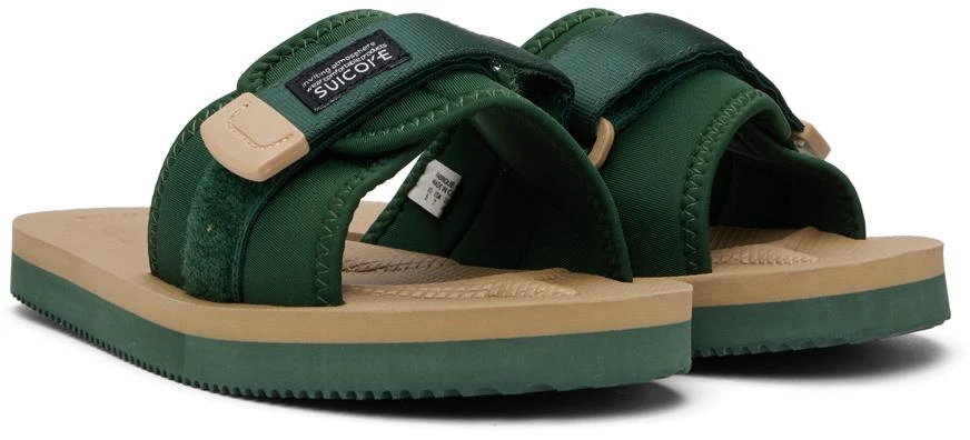 Suicoke Green Padri Slides 4