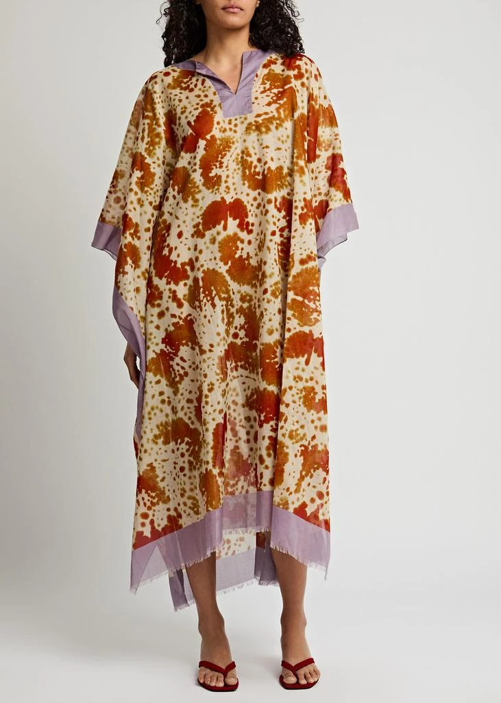 DRIES VAN NOTEN Cartland printed cotton kaftan dress 4