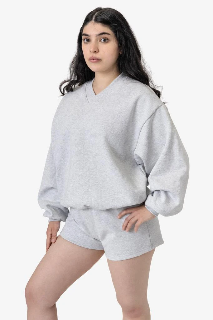 Los Angeles Apparel HF-56WIDE - Heavy Fleece V-Neck Wide Fit Sweatshirt 4