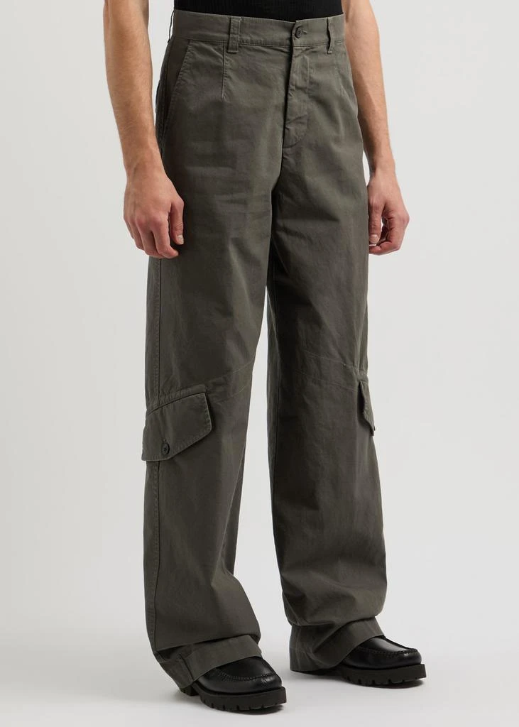 Dries Van Noten Paxford cotton cargo trousers 2