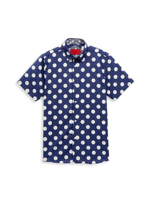 Elie Balleh Little Boy’s Cotton Polka Dot Shirt 1