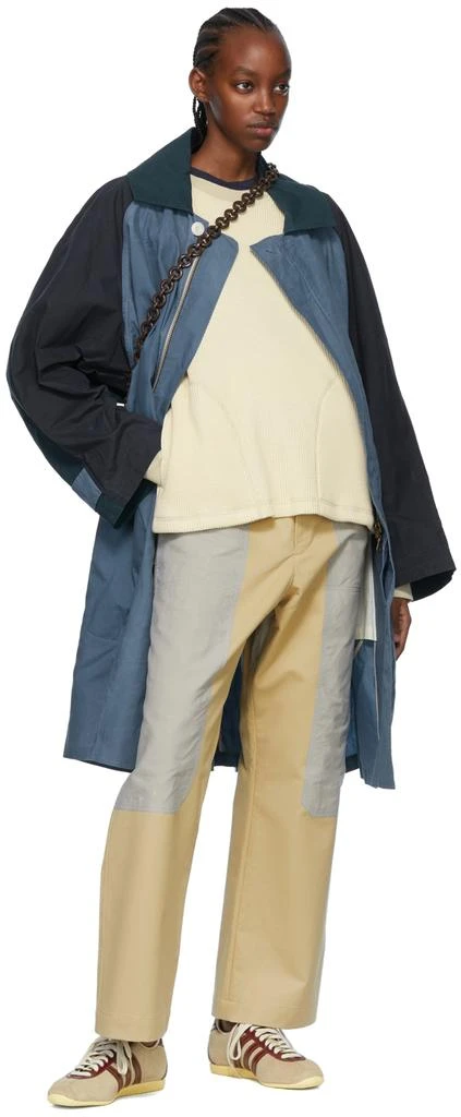 Nicholas Daley Off-White Cotton Long Sleeve T-Shirt 4