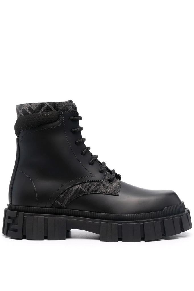 Fendi FF Leather Boot