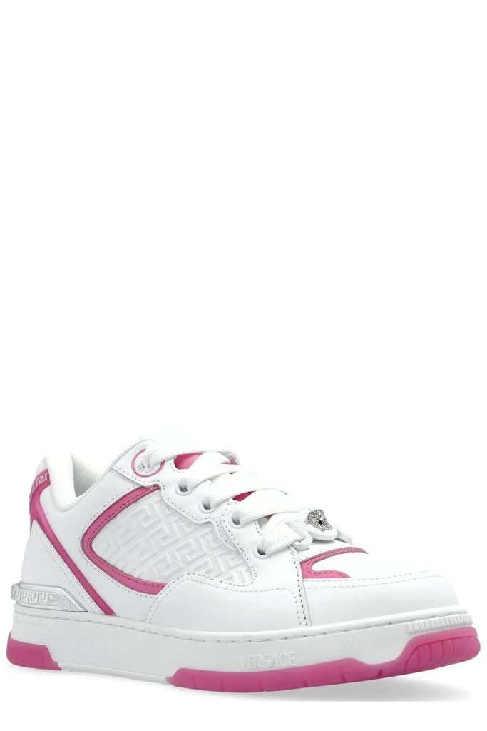 Versace Versace Logo Detailed Lace Up Sneakers 2