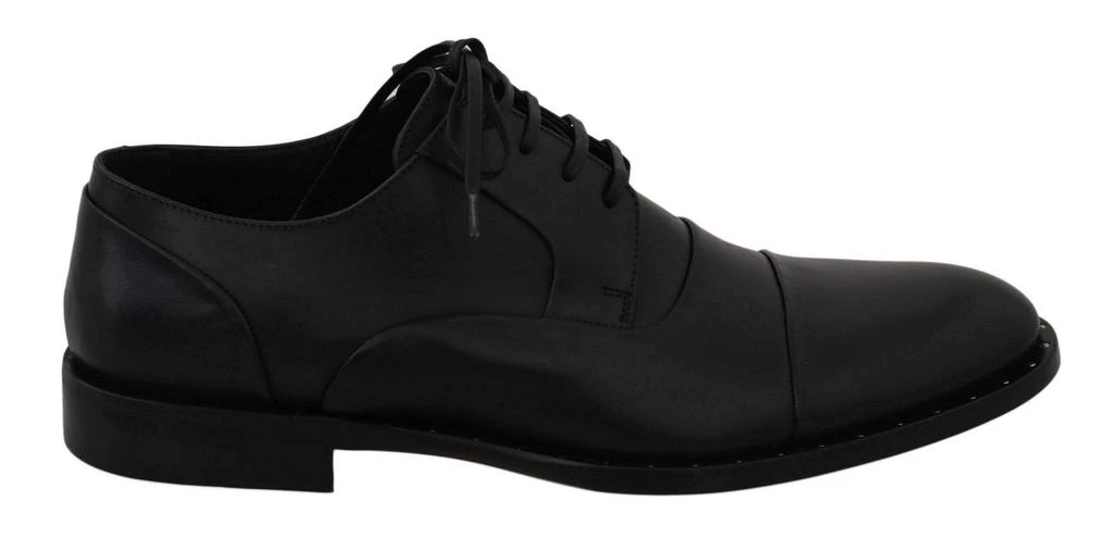 Dolce & Gabbana Dolce & Gabbana  Black Leather Derby Formal Shoes 1