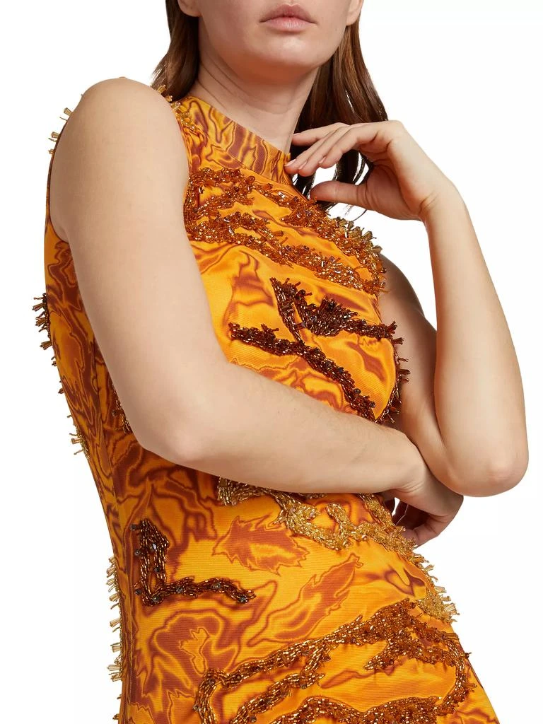 Onalaja Zusi Evergreen Column Maxi Dress 6