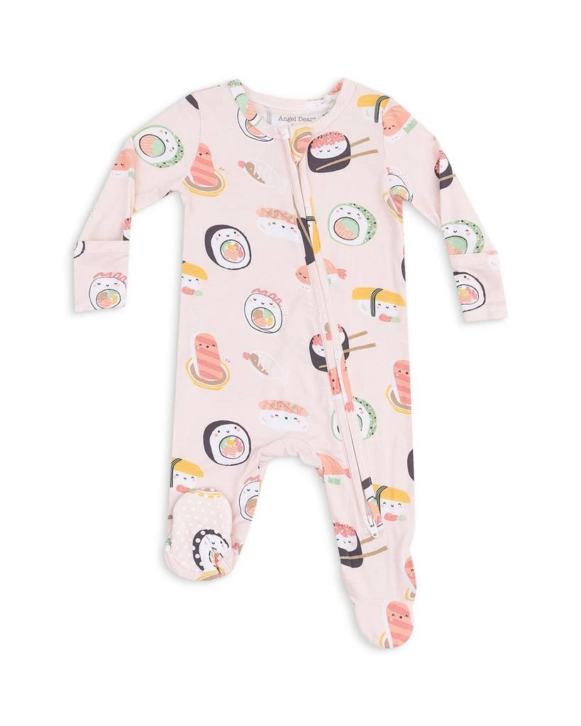 Angel Dear Girls' Sushi 2 Way Zipper Footie - Baby 1