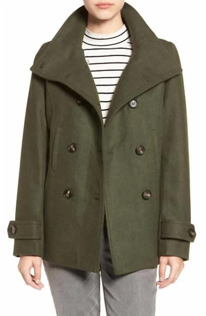 Thread & Supply Thread & Supply - Double Breasted Peacoat Hunter Jacket 1