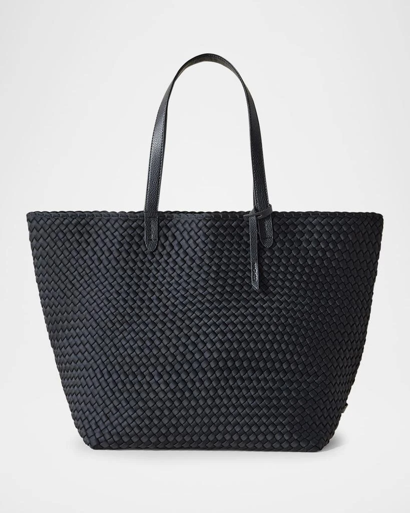 Naghedi Jetsetter Large Woven Tote Bag 1