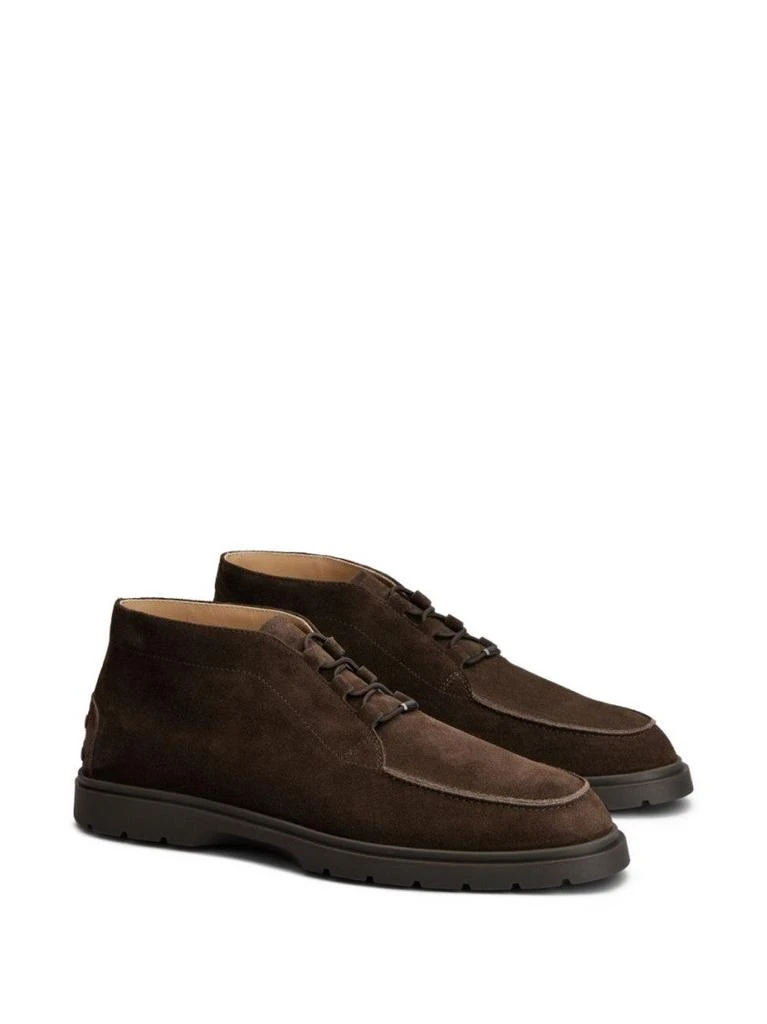 Tod's Polacchino Laced Shoes With Logo 5