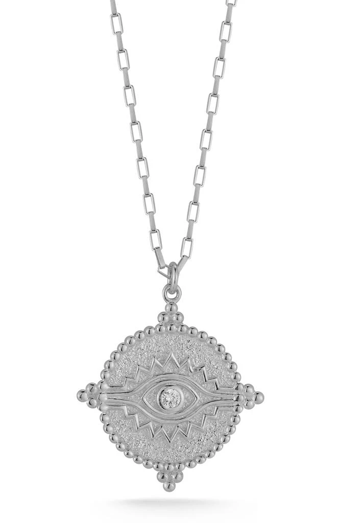 Sphera Milano Evil Eye Cubic Zirconia Pendant Necklace 1