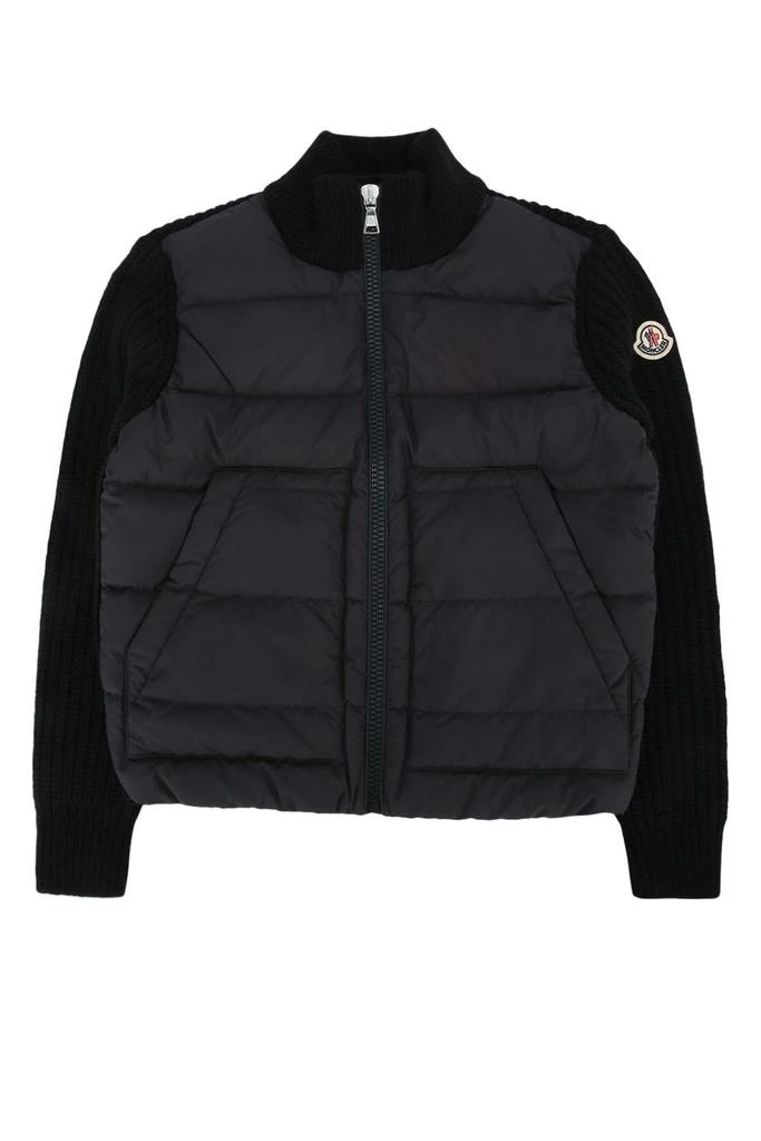 Moncler Moncler Enfant Logo Patch Panelled Jacket 1