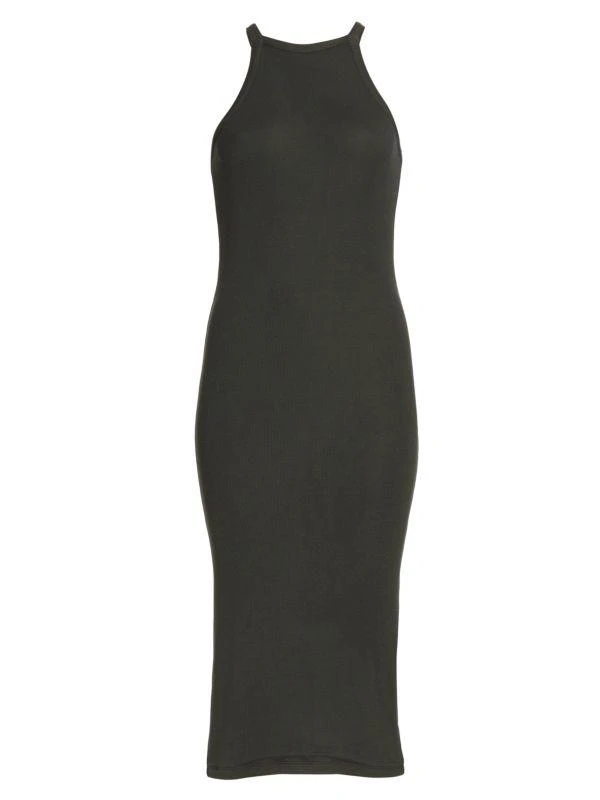 ATM Anthony Thomas Melillo Ribbed Bodycon Tank Dress 6