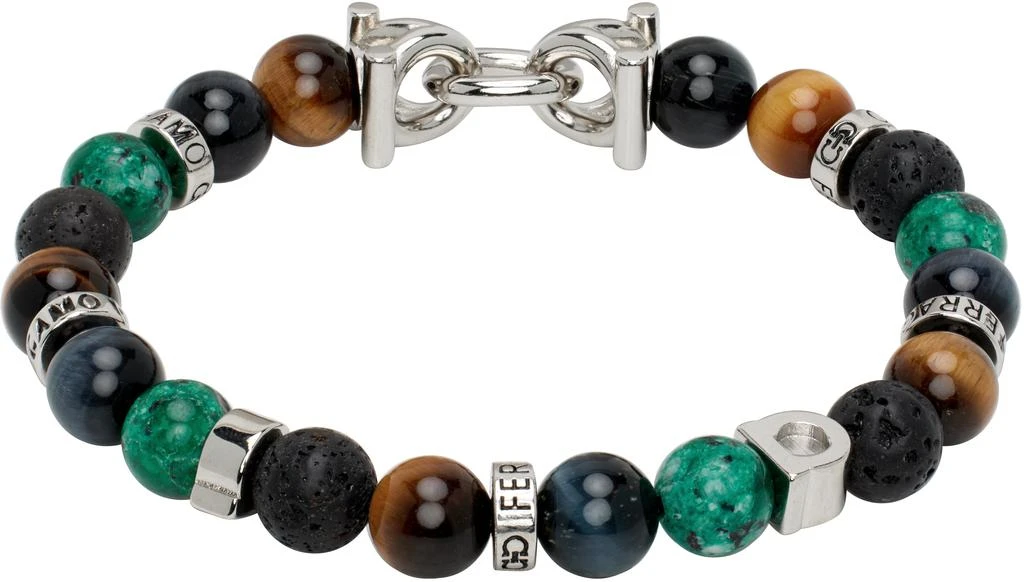 Salvatore Ferragamo Multicolor Beads Bracelet