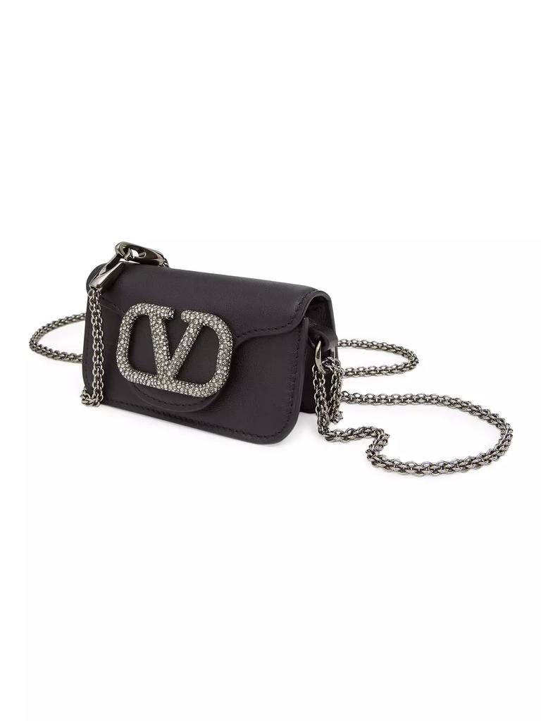 Valentino Locò Micro Bag With Chain And Jewel Logo 6