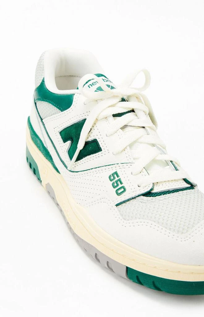 New Balance Green 550 Shoes 6