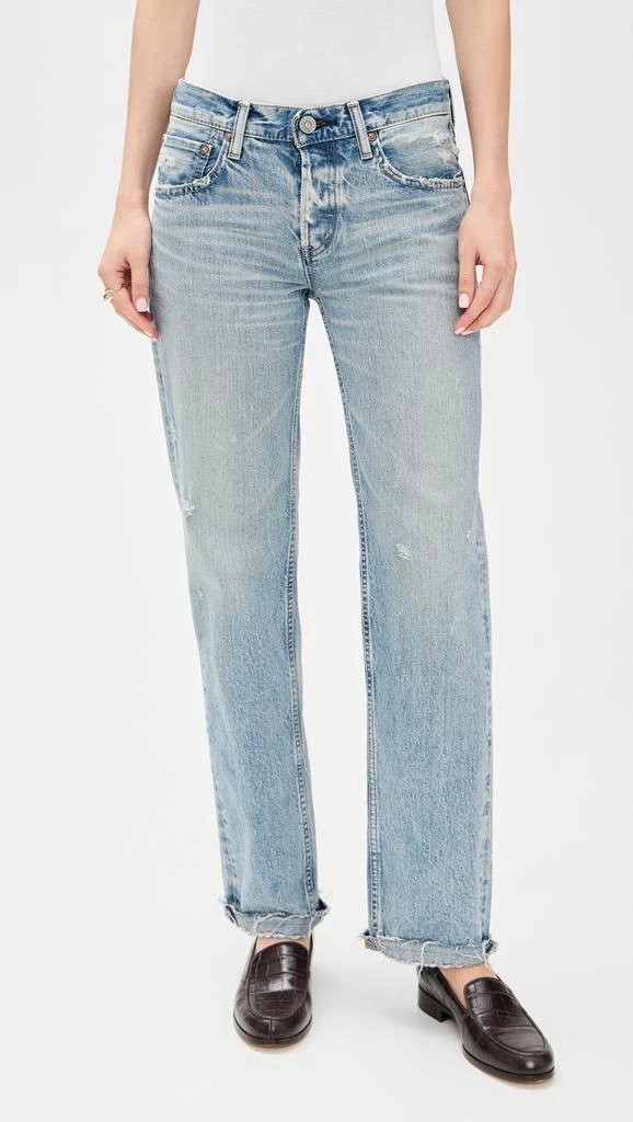 MOUSSY VINTAGE MV Arverne Straight Low Jeans 6