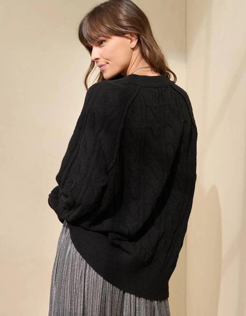 Aerie Aerie unREAL Cable Crew Sweater 2