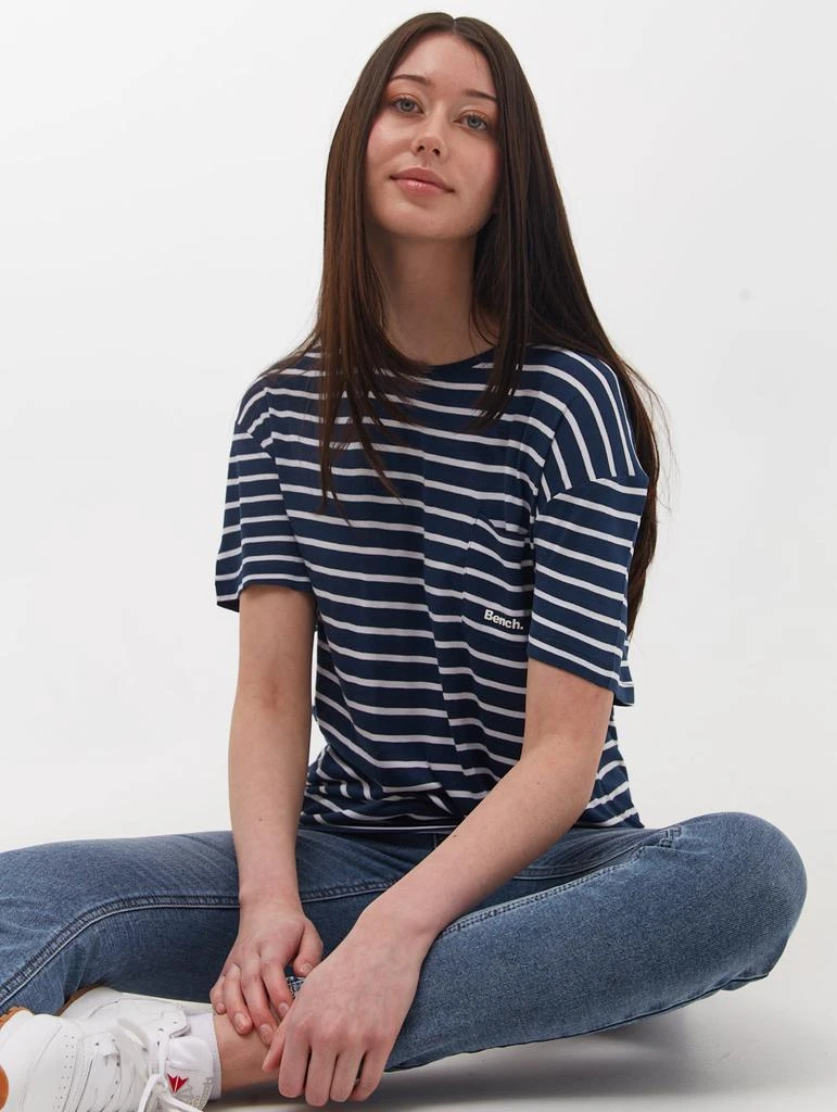 Bench. Nouria Striped Pocket T-Shirt 3