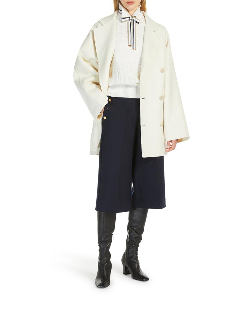 Max Mara SHORT WOOL AND CASHMERE COAT