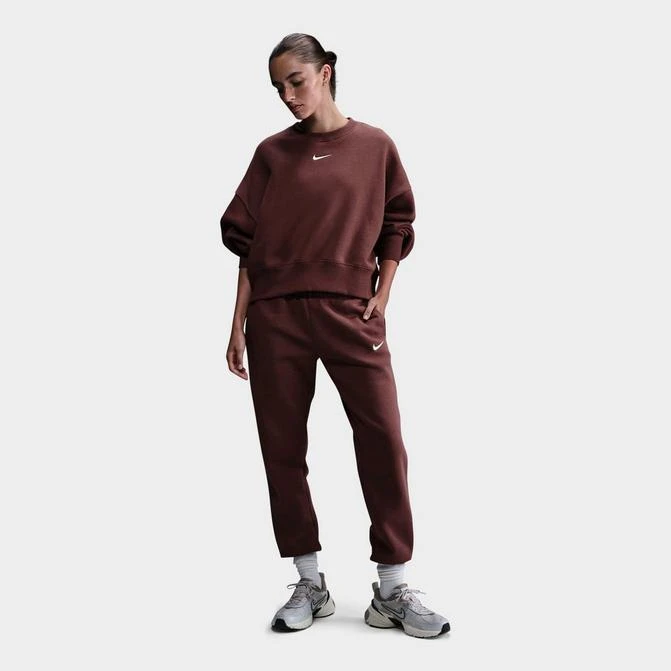 NIKE Women's Nike Sportswear Phoenix Fleece Oversized Crewneck Sweatshirt 1