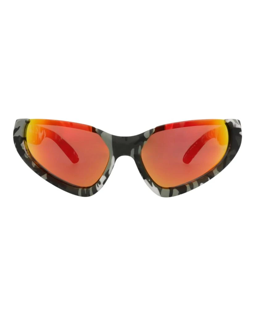 Balenciaga Shield-Frame Bio Injection Rilsan Sunglasses
