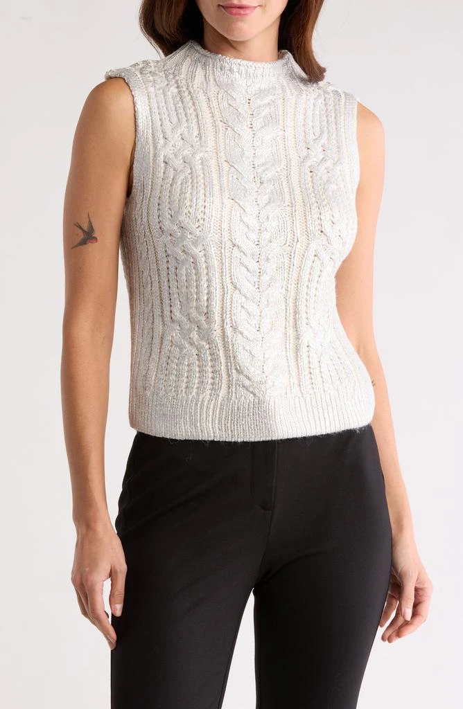 1. State Metallic Sweater Vest 1