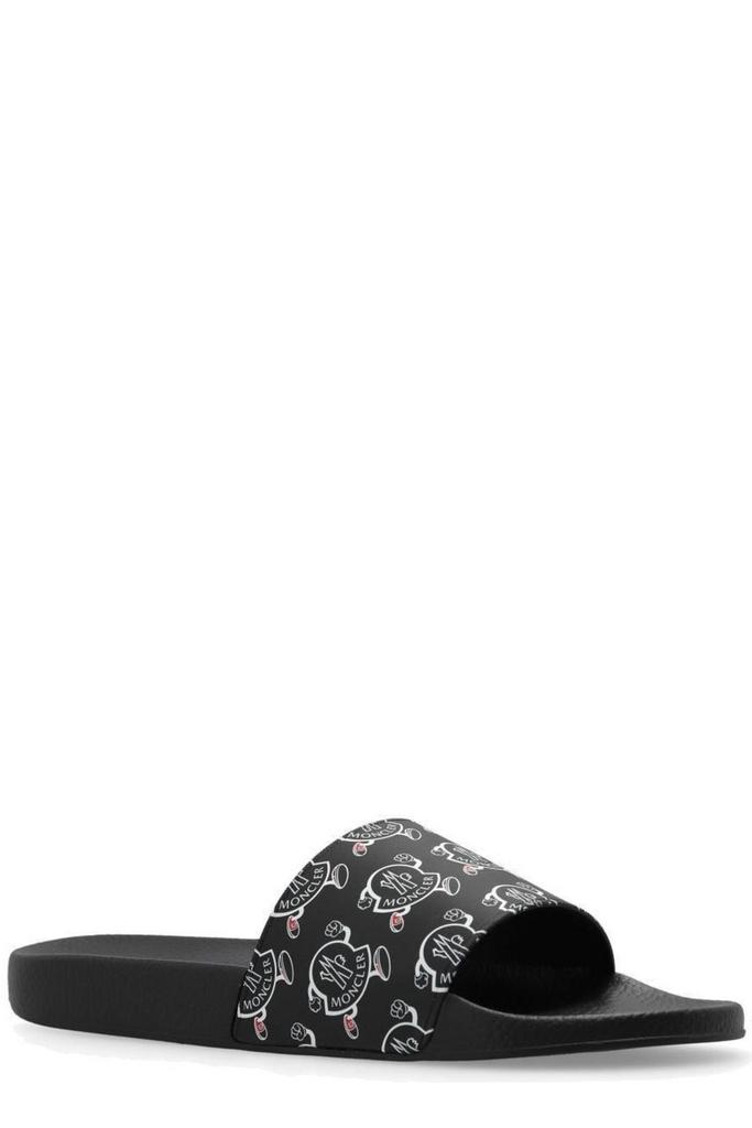 Moncler Moncler Basile Slip-On Slides - Sandals - Free