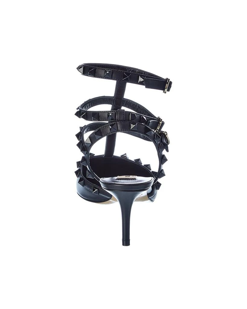 Valentino Rockstud Caged 65 Leather Ankle Strap Pump 3