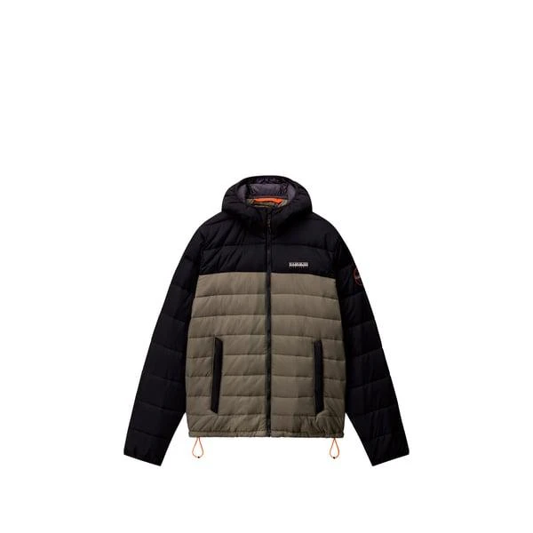 NAPAPIJRI Quilted hooded straight coat