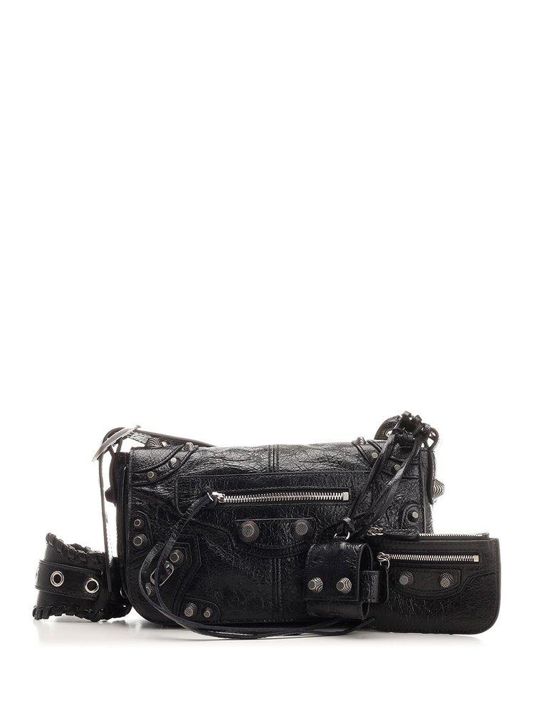 Balenciaga Balenciaga Le Cagole Xs Flap Shoulder Bag Black Balenciaga Balenciaga Le Cagole Xs Flap Shoulder Bag Black