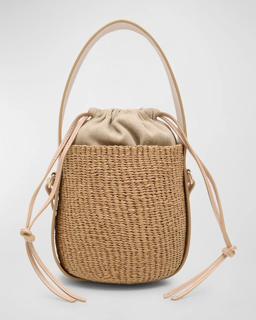 Chloé x Mifuko Woody Small Bucket Bag in Paper and Leather 1