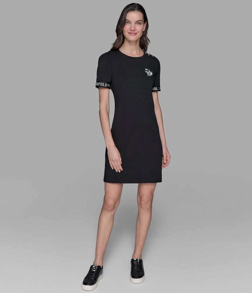 Karl Lagerfeld Paris MINI CHOUPETTE T-SHIRT DRESS 3