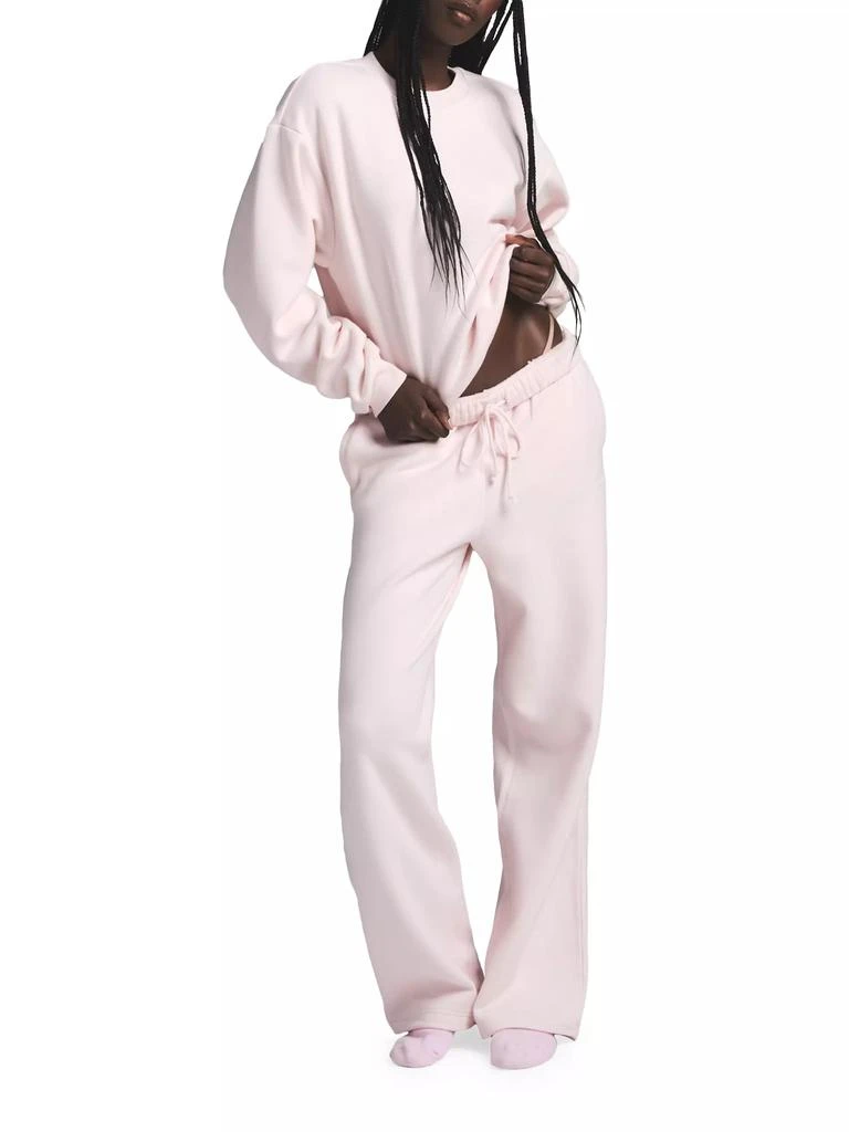 SKIMS Cotton Fleece Crewneck Sweatshirt 2